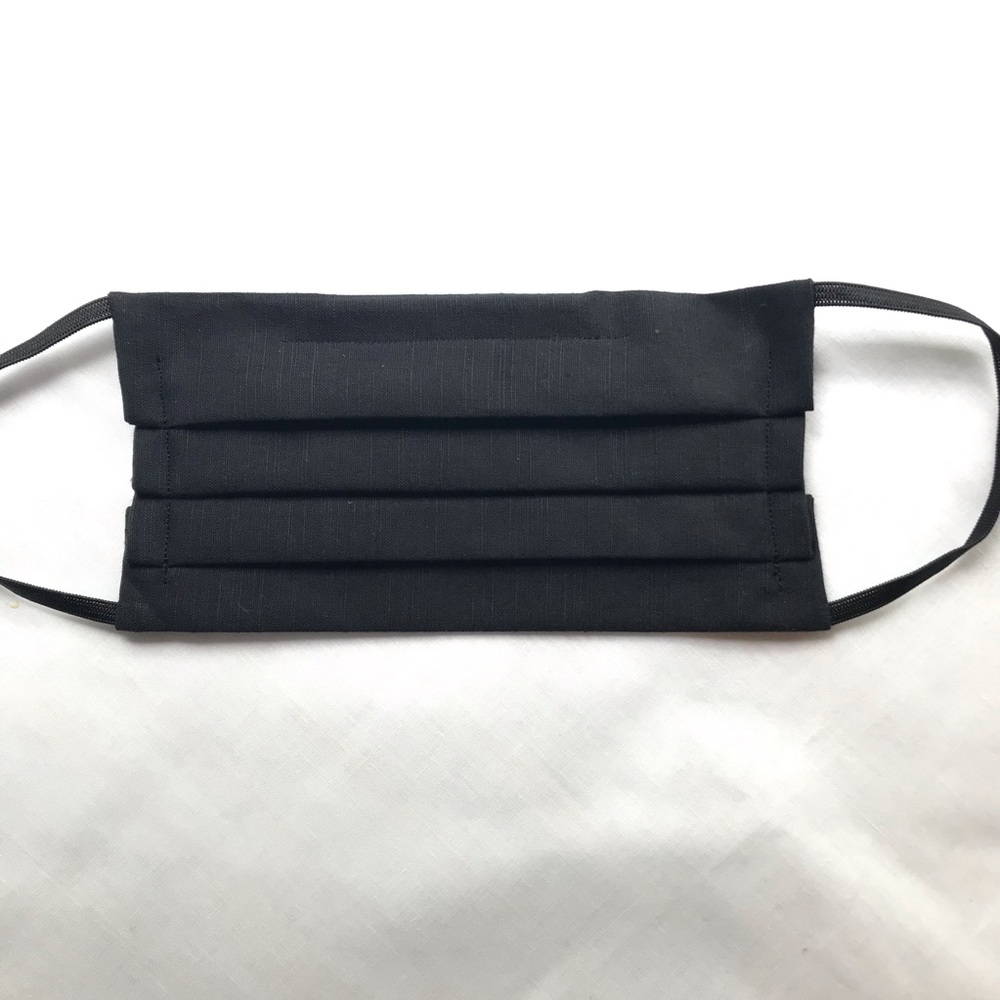 NWT - Handmade Adult Cloth Mask in Plain Black